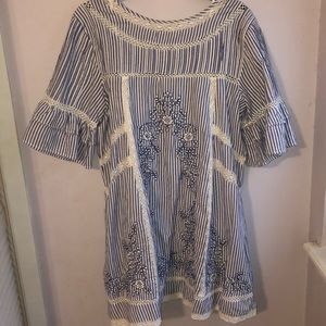 Free people sear-sucker dress